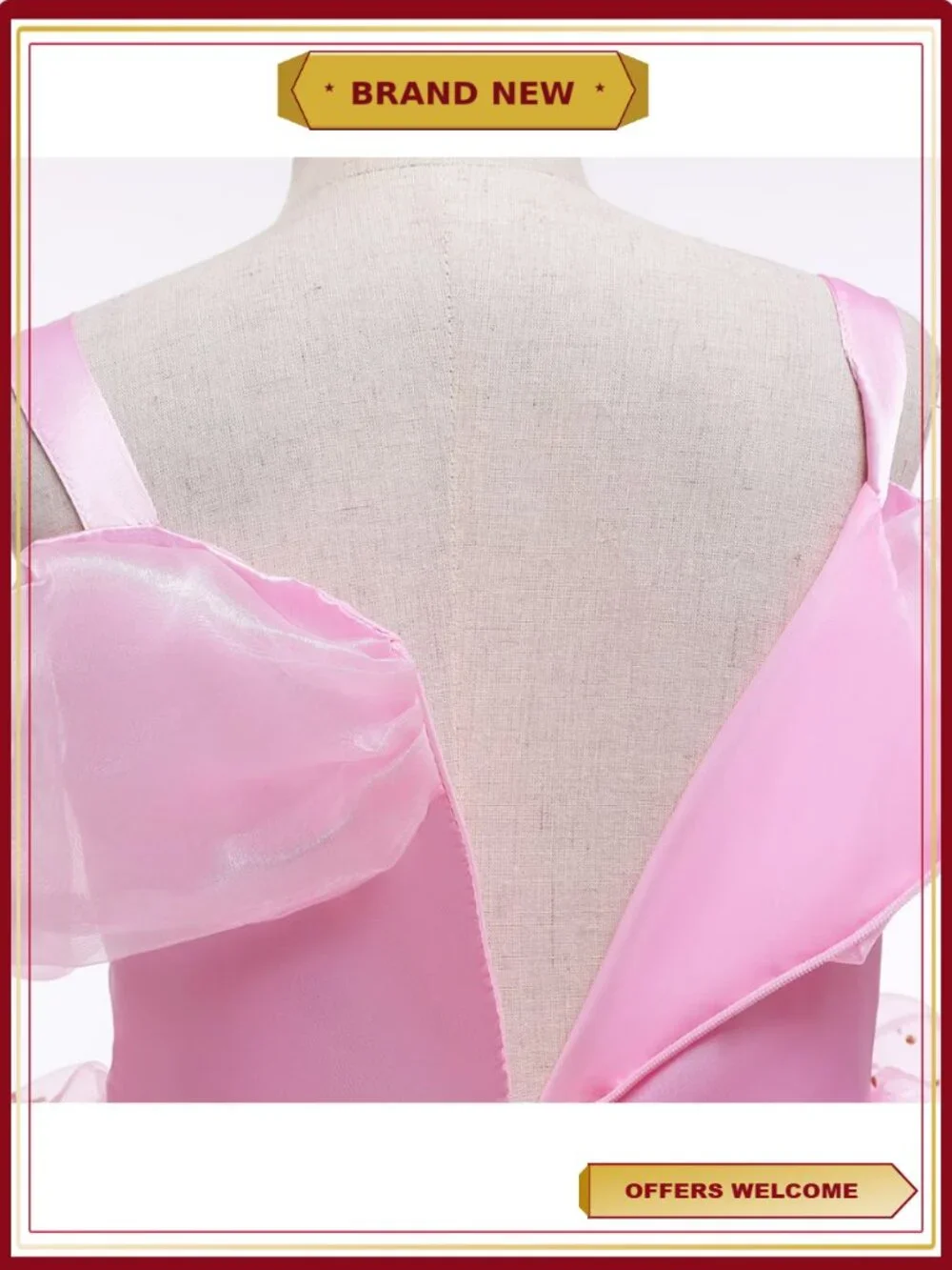 Girls Princess Dress Fairy Gemstone Birthday Party Costume